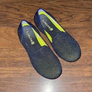 Rothy’s blue woman’s loafer - 6 youth size 4